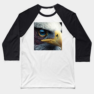 USA, Bald Eagle, America, American Flag, Baseball T-Shirt